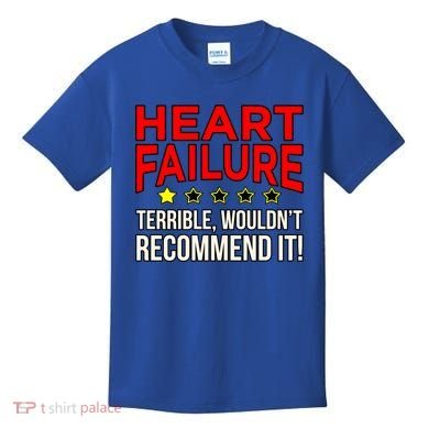 Heart Failure Terrible Hearts Disease Awareness Graphic Gift Kids T-Shirt