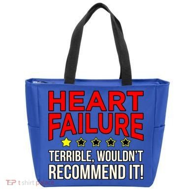 Heart Failure Terrible Hearts Disease Awareness Graphic Gift Tote Bag
