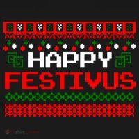 Happy Festivus Ugly Christmas Backpack thumb 2