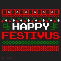 Happy Festivus Ugly Christmas Tumbler thumb 3