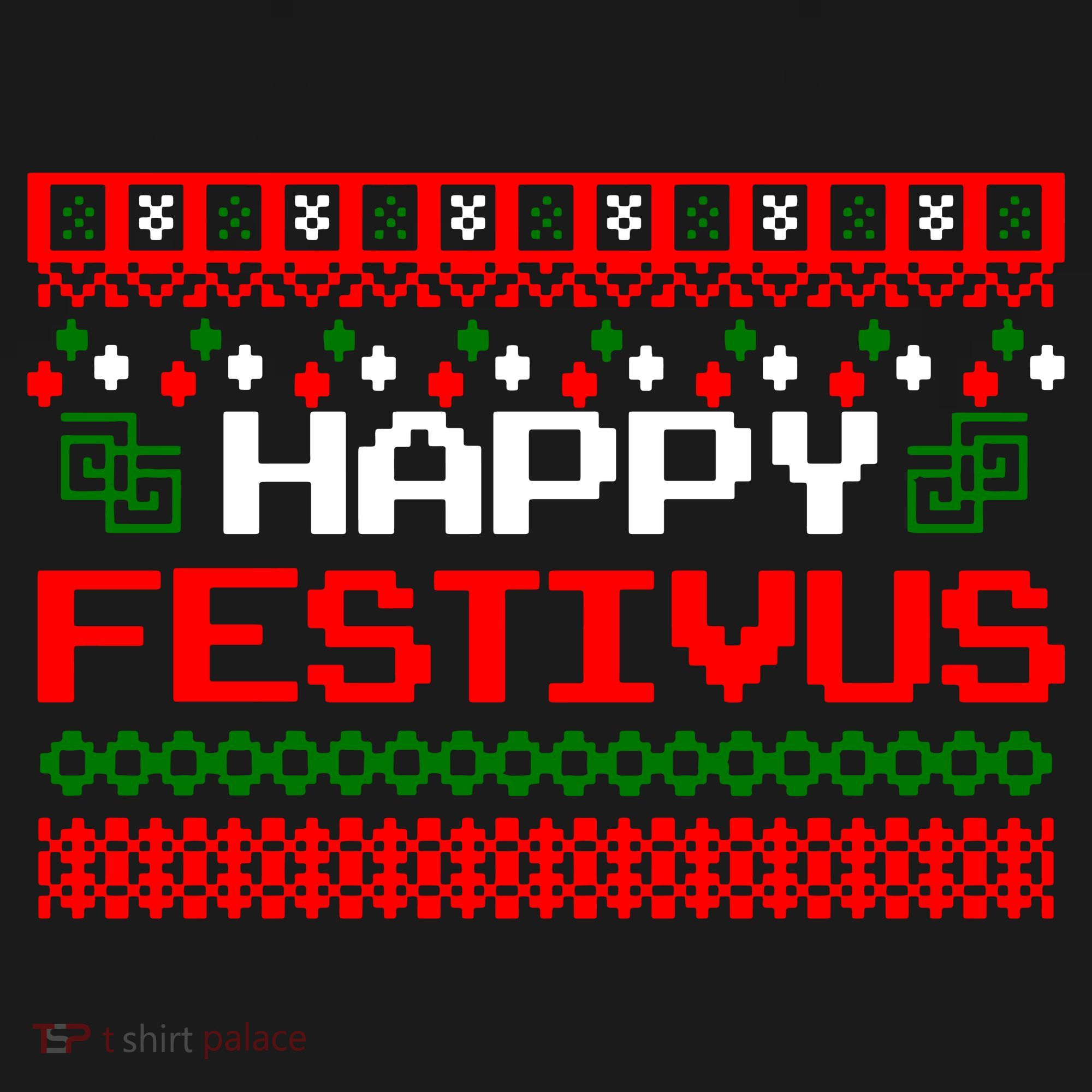 Happy Festivus Ugly Christmas Ornament