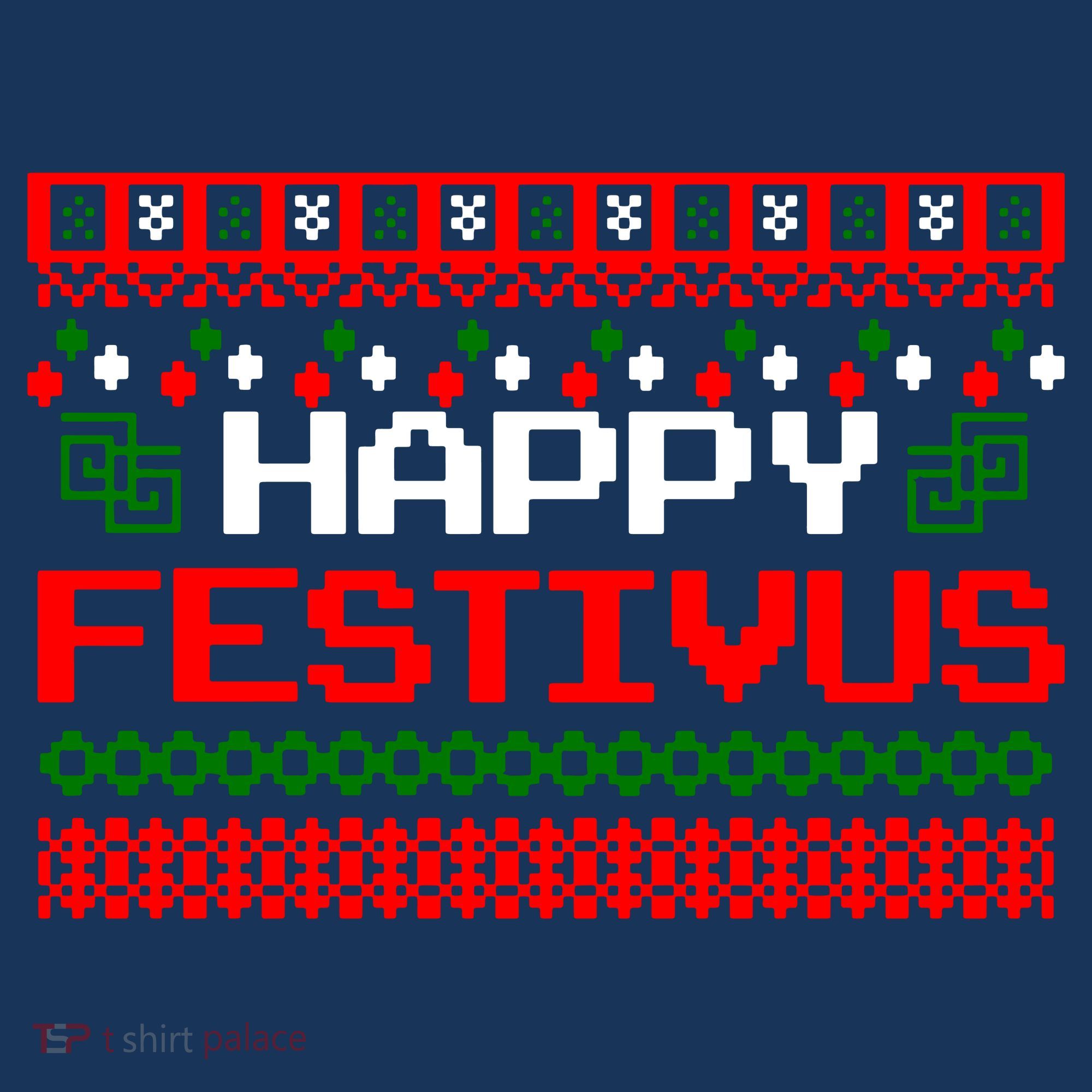 Happy Festivus Ugly Christmas Long Sleeve Shirt
