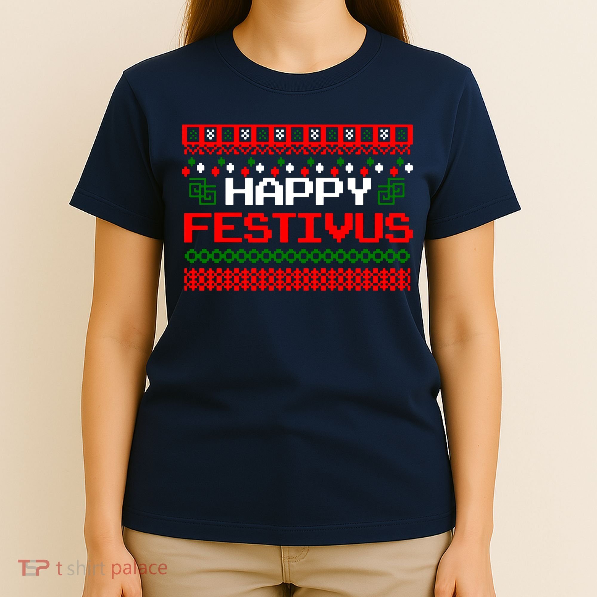 Happy Festivus Ugly Christmas T-Shirt