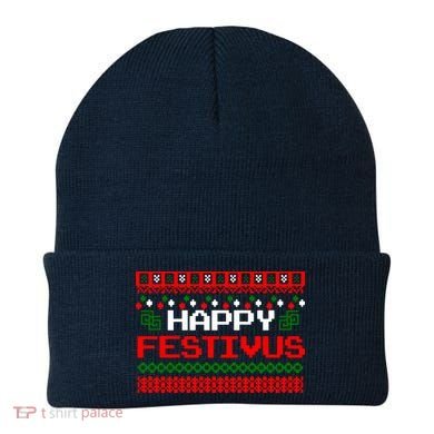 Happy Festivus Ugly Christmas Beanie
