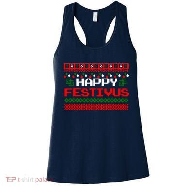 Happy Festivus Ugly Christmas Women's Tank Top