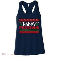 Happy Festivus Ugly Christmas Women's Tank Top thumb 0