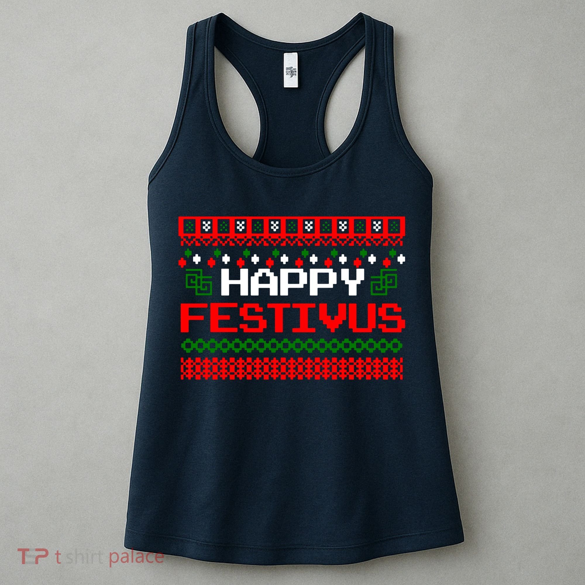 Happy Festivus Ugly Christmas Women's Tank Top