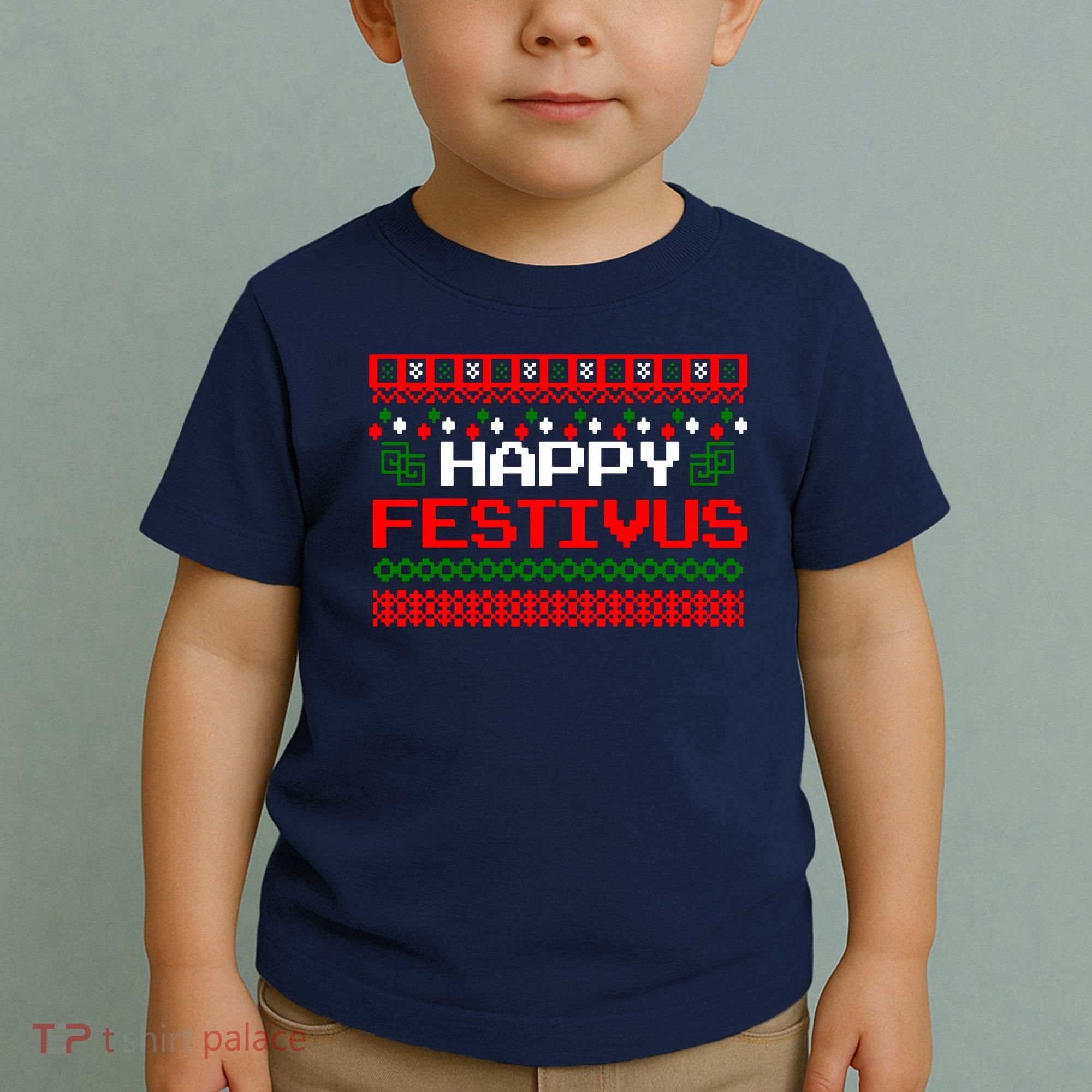 Happy Festivus Ugly Christmas Toddler T-Shirt