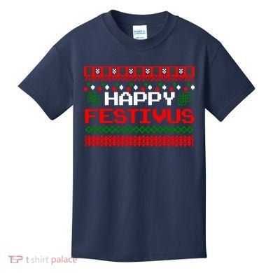 Happy Festivus Ugly Christmas Kids T-Shirt