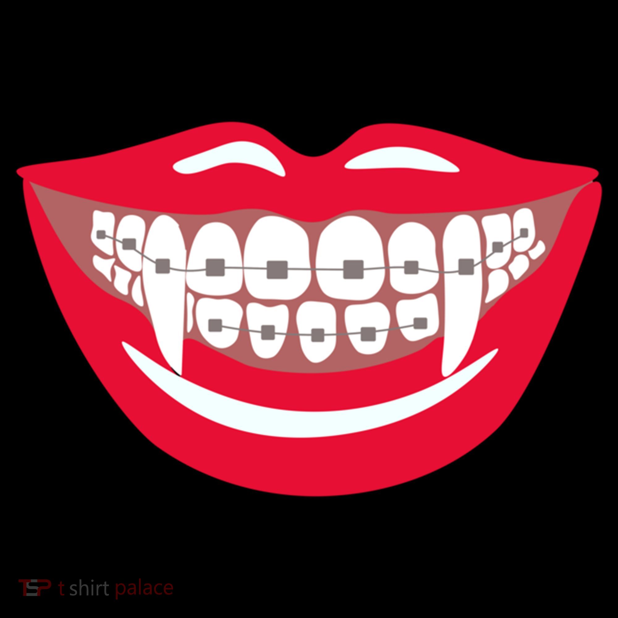 Halloween Funny Vampire Teeth Braces Orthodontist Dentist Cool Gift Coffee Mug