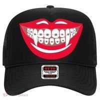 Halloween Funny Vampire Teeth Braces Orthodontist Dentist Cool Gift Hat thumb 0