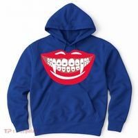 Halloween Funny Vampire Teeth Braces Orthodontist Dentist Cool Gift Hoodie thumb 0
