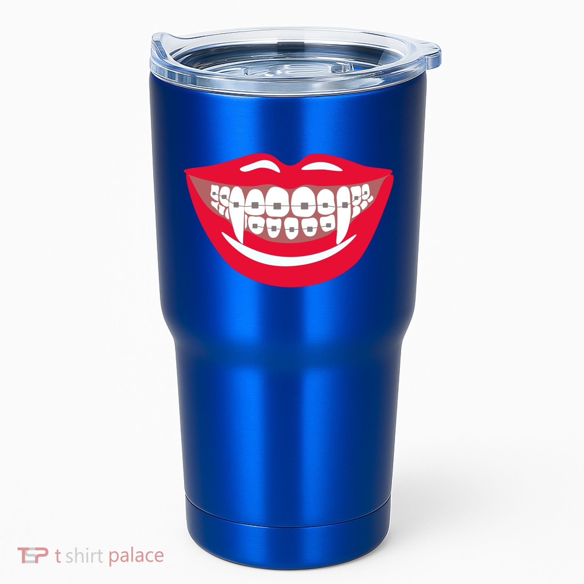 Halloween Funny Vampire Teeth Braces Orthodontist Dentist Cool Gift Tumbler