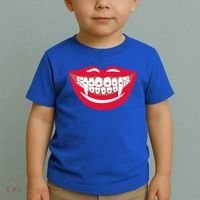 Halloween Funny Vampire Teeth Braces Orthodontist Dentist Cool Gift Toddler T-Shirt thumb 2