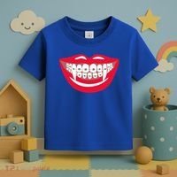Halloween Funny Vampire Teeth Braces Orthodontist Dentist Cool Gift Toddler T-Shirt thumb 3