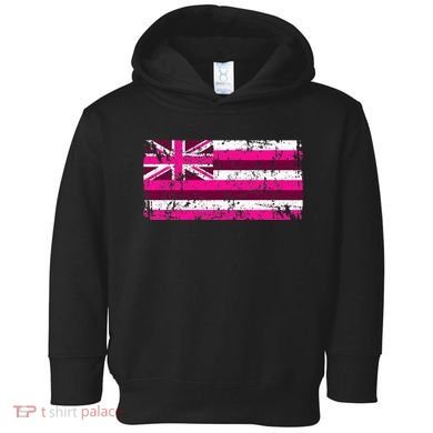 Hawaii Flag Vintage Hawaii Toddler Hoodie