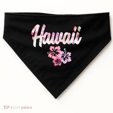 Hawaii Family Vacation Matching Gift USA-Made Doggie Bandana