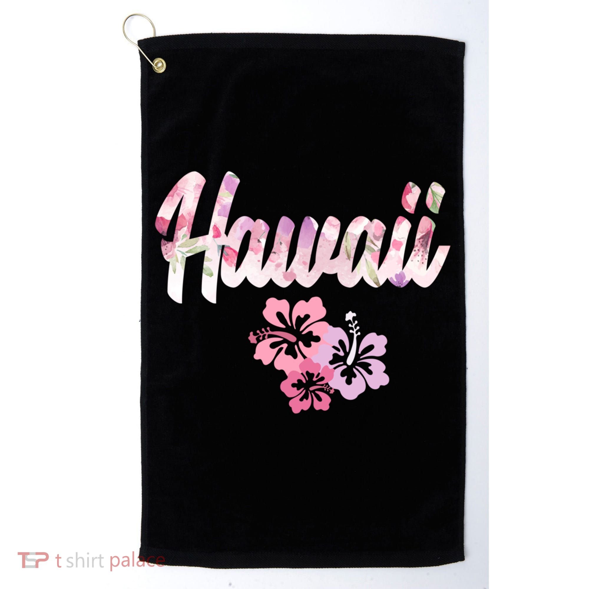 Hawaii Family Vacation Matching Gift Golf Towel