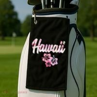 Hawaii Family Vacation Matching Gift Golf Towel thumb 2