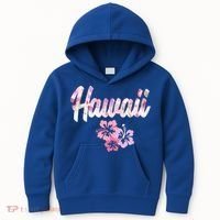 Hawaii Family Vacation Matching Gift Kids Hoodie thumb 0
