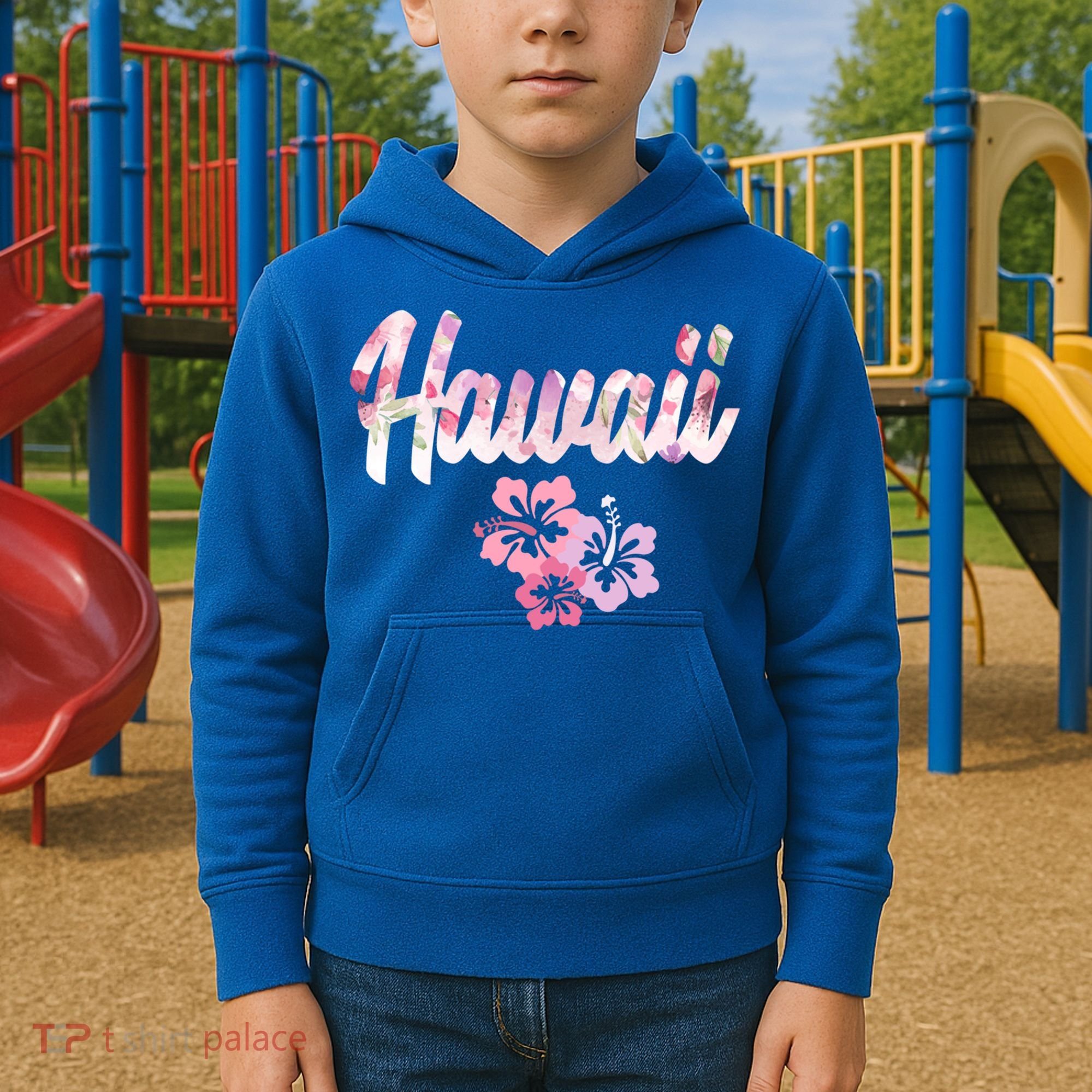 Hawaii Family Vacation Matching Gift Kids Hoodie