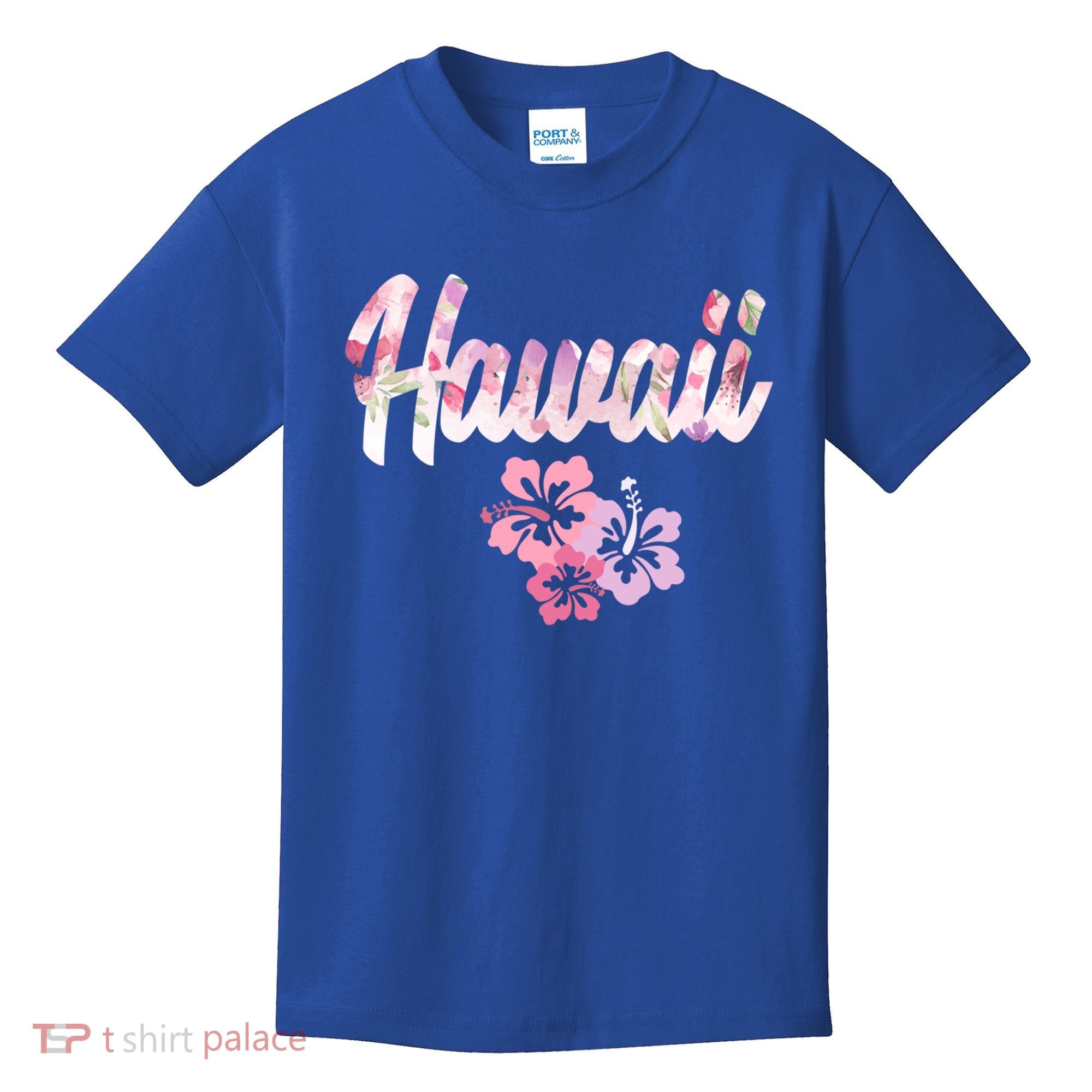 Hawaii Family Vacation Matching Gift Kids T-Shirt