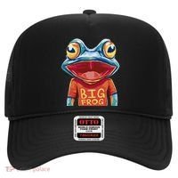 Happy Frog With Big Eyes Hat thumb 0