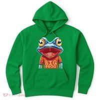 Happy Frog With Big Eyes Hoodie thumb 0