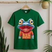 Happy Frog With Big Eyes T-Shirt thumb 2