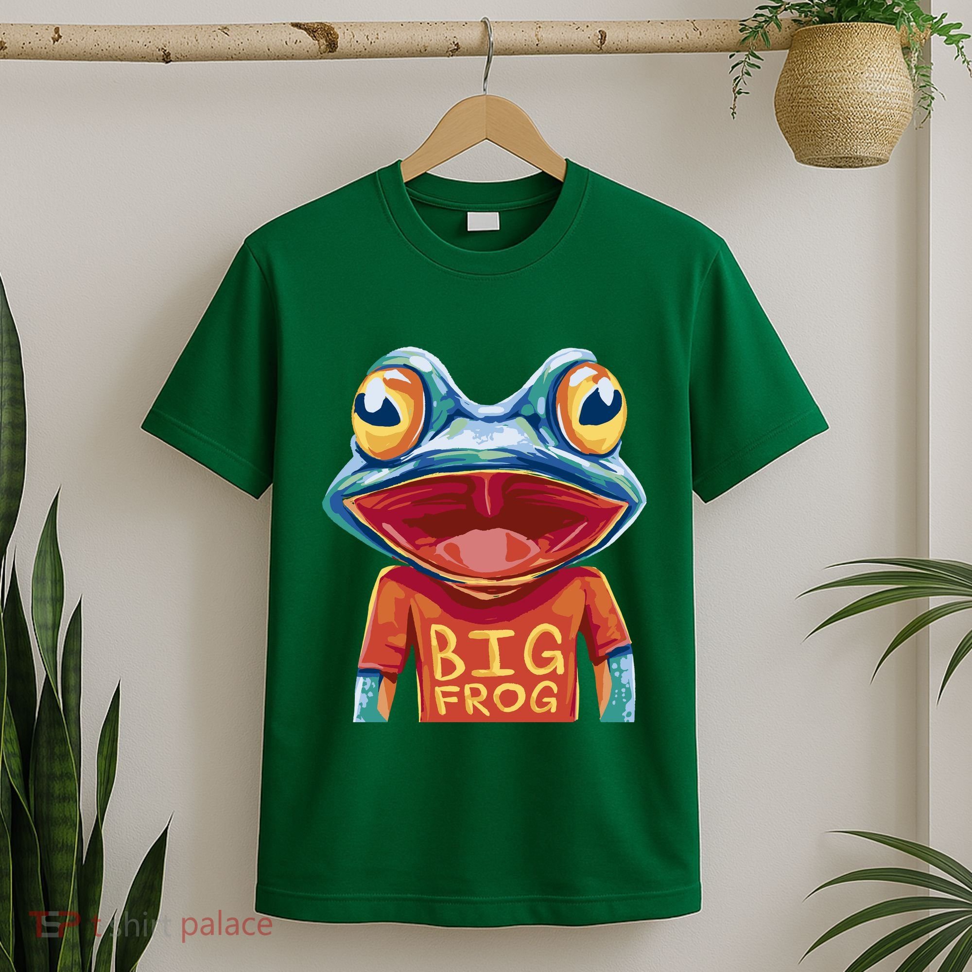 Happy Frog With Big Eyes T-Shirt