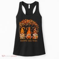 Happy Fall Y'all Gnome Autumn Gnomes Pumpkin Spice Season Women's Tank Top thumb 0