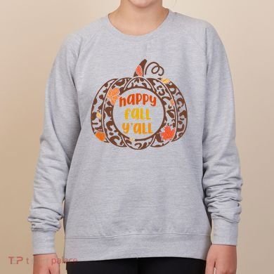 Happy Fall Yall Festive Pumpkin Women's Sweatshirt