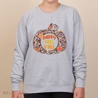 Happy Fall Yall Festive Pumpkin Women's Sweatshirt thumb 0
