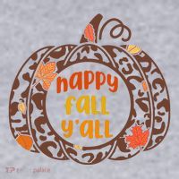 Happy Fall Yall Festive Pumpkin Women's Sweatshirt thumb 2