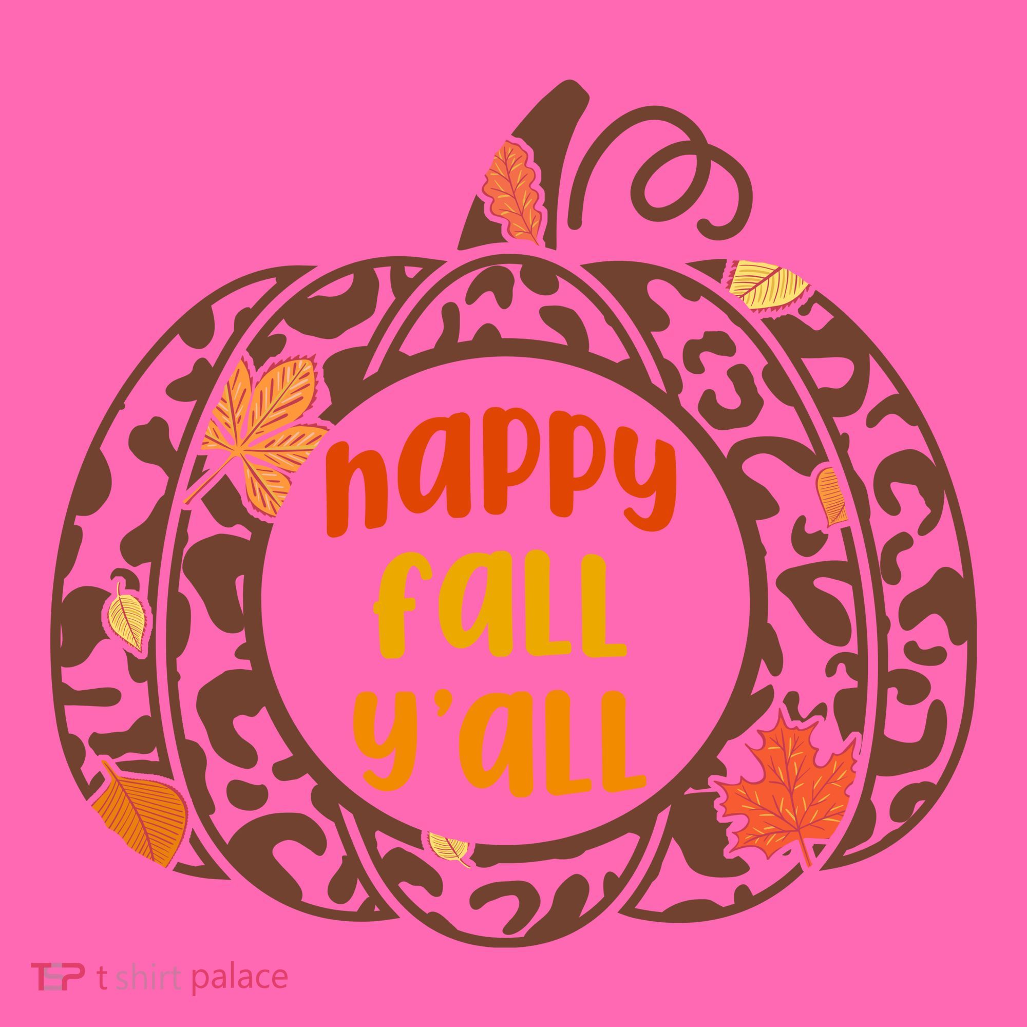 Happy Fall Yall Festive Pumpkin Stripe Pom Pom Beanie