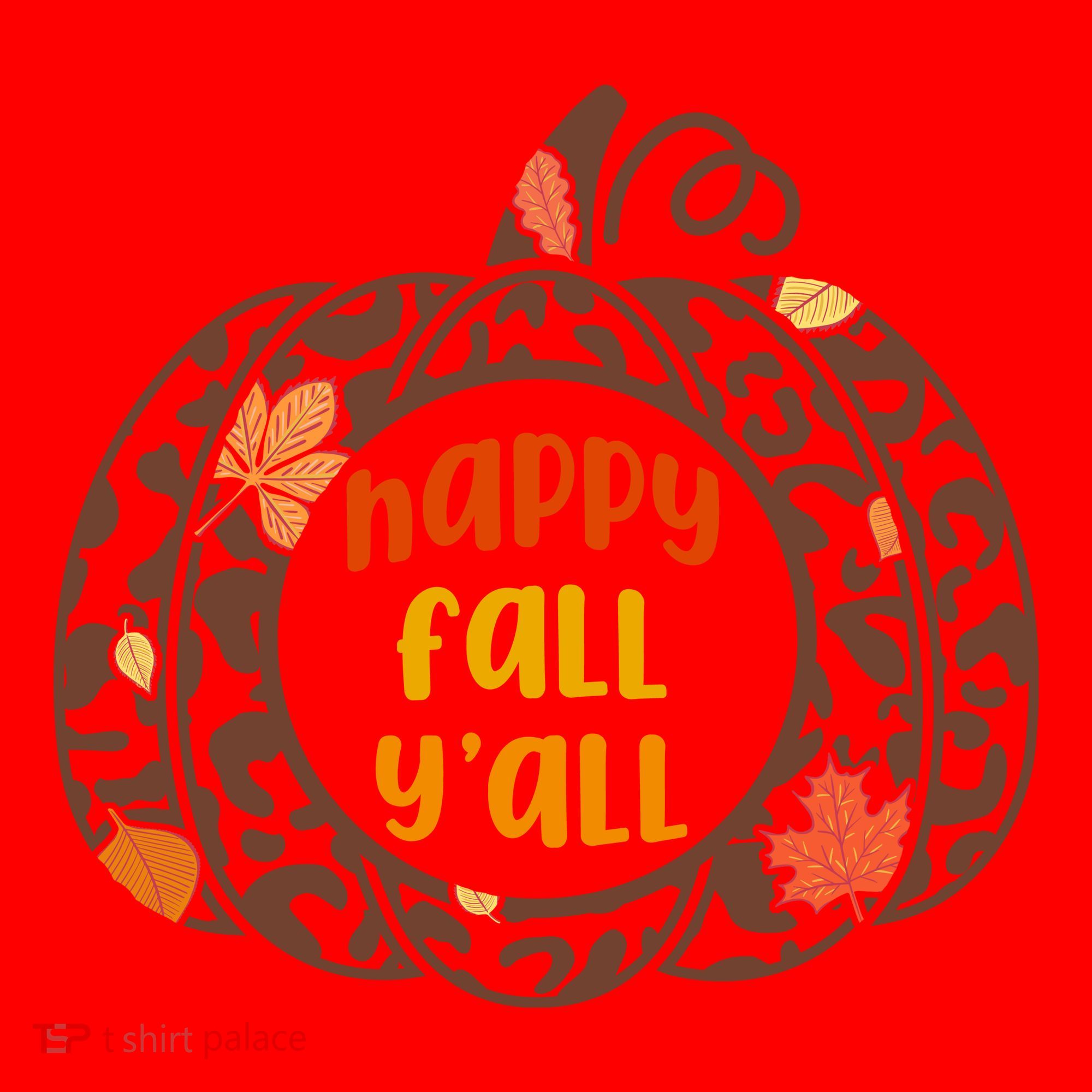 Happy Fall Yall Festive Pumpkin Santa Hat