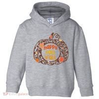 Happy Fall Yall Festive Pumpkin Toddler Hoodie thumb 0