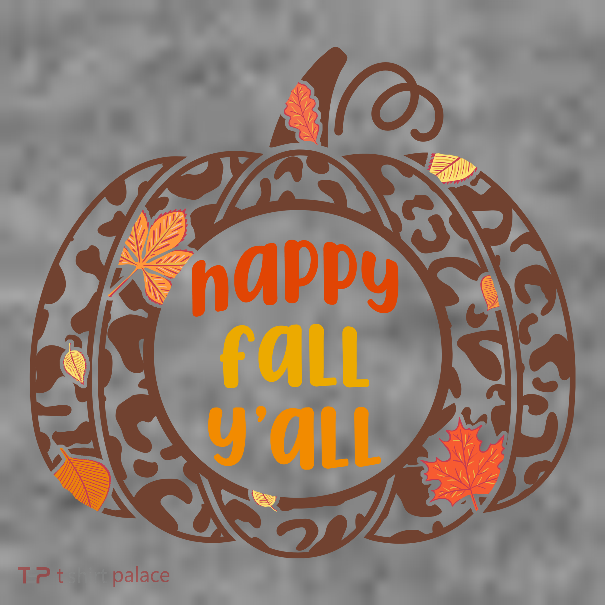 Happy Fall Yall Festive Pumpkin Toddler Hoodie