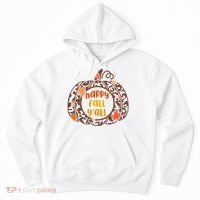 Happy Fall Yall Festive Pumpkin Hoodie thumb 0