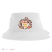 Happy Fall Yall Festive Pumpkin Sustainable Bucket Hat thumb 0