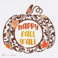 Happy Fall Yall Festive Pumpkin Beanie thumb 2