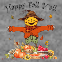 Happy Fall Yall Scarecrow Pumpkin Thanksgiving Halloween Toddler Hoodie thumb 2