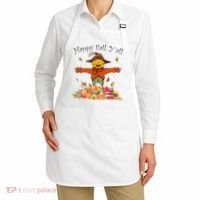 Happy Fall Yall Scarecrow Pumpkin Thanksgiving Halloween Apron thumb 2