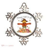 Happy Fall Yall Scarecrow Pumpkin Thanksgiving Halloween Ornament thumb 0