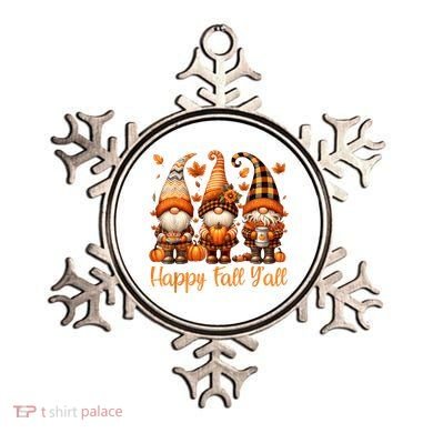 Happy Fall YAll Gnome Pumpkin Autumn Thanksgiving Ornament