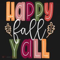 Happy Fall Yall Pumpkin Thanksgiving Halloween Cute Women Women's Hoodie thumb 2