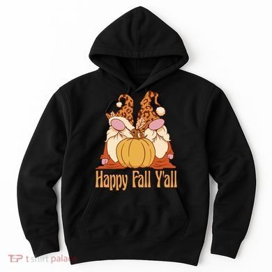 Happy Fall Y'all Gnome Cute Pumpkin Hoodie