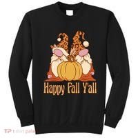 Happy Fall Y'all Gnome Cute Pumpkin Sweatshirt thumb 0