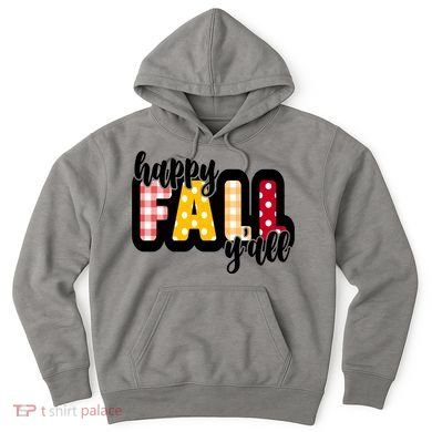Happy Fall Yall Cozy Hoodie