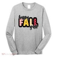 Happy Fall Yall Cozy Long Sleeve Shirt thumb 0